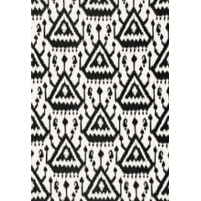 Schumacher Fabric Vientiane Ikat Ebony 175021