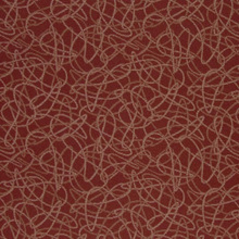 Charlotte Fabric D936 Squiggles/Spice