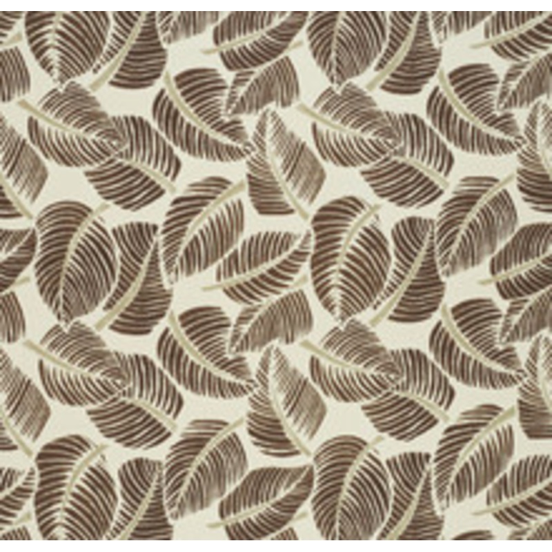 Schumacher Fabric Costa Rica Chocolate 176192