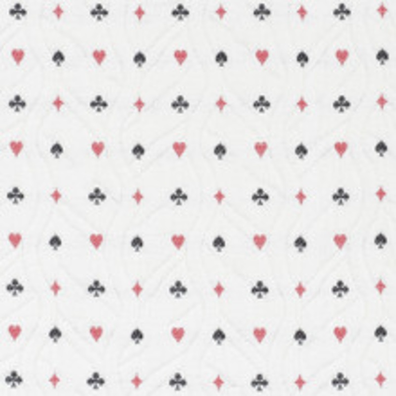 Schumacher Fabric Le Joueur Rouge Et Noir 72270