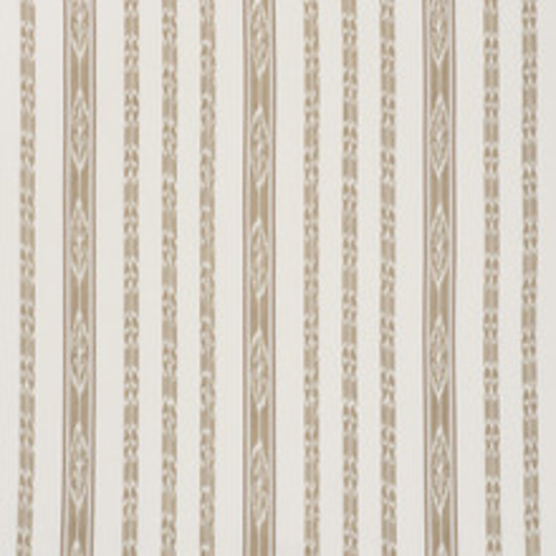 Schumacher Fabric Mariam Ikat Sand 71983