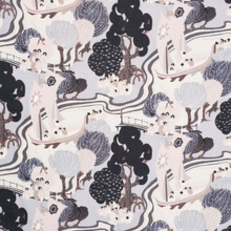 Schumacher Fabric Pearl River Opal 173064