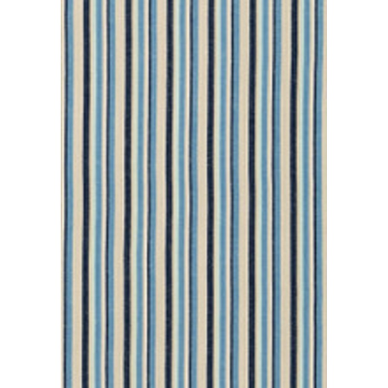Schumacher Fabric Kiawah Stripe Indigo 66030