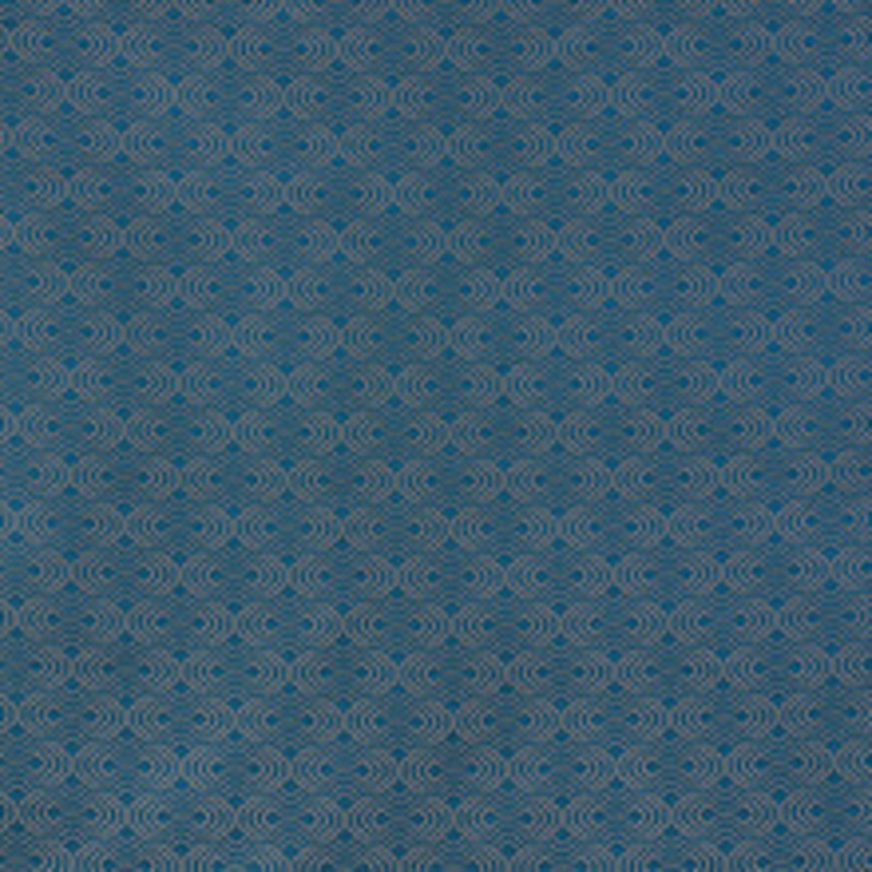 Schumacher Fabric Apollo Peacock 71653