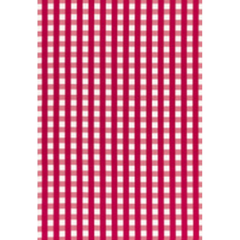 Schumacher Fabric Bermuda Check Azalea 68062