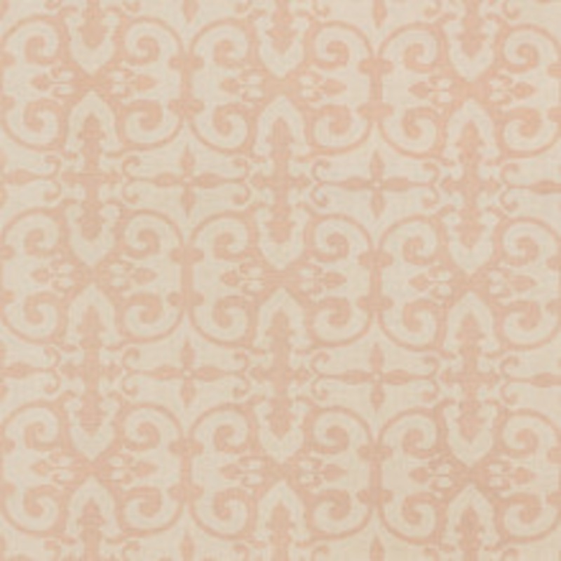 Schumacher Fabric Ferne Park Pink Fern004