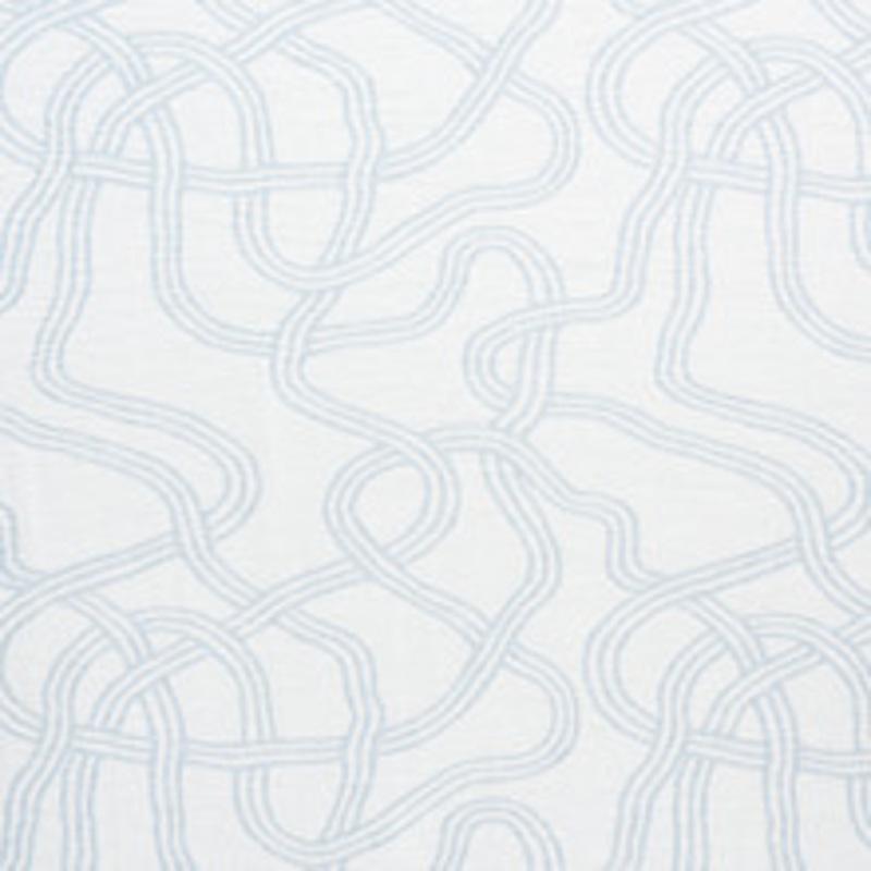 Schumacher Fabric Seabury Light Blue 75290