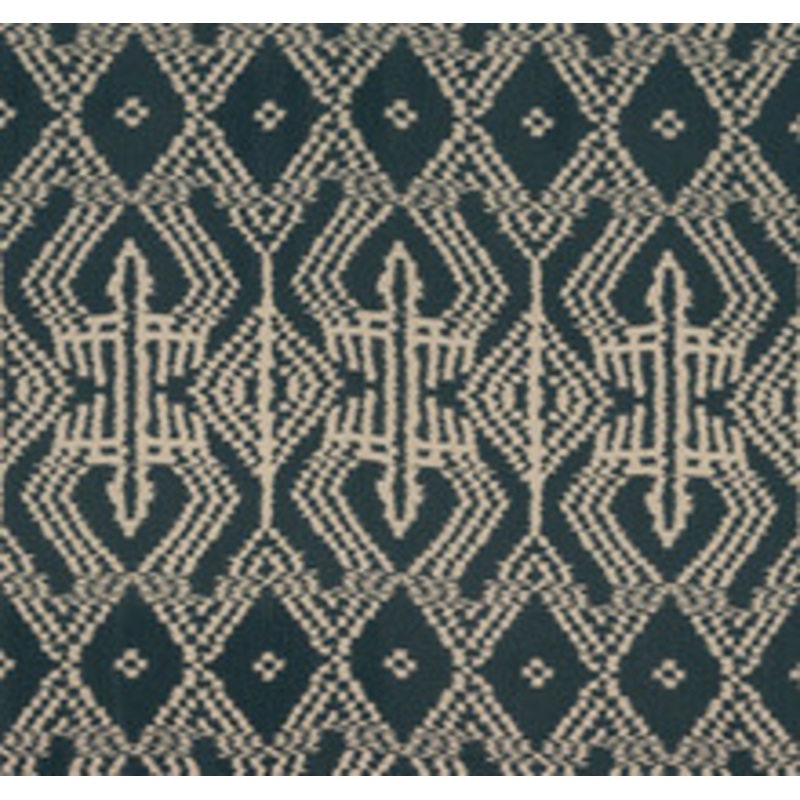 Schumacher Fabric Asaka Ikat Charcoal 176094