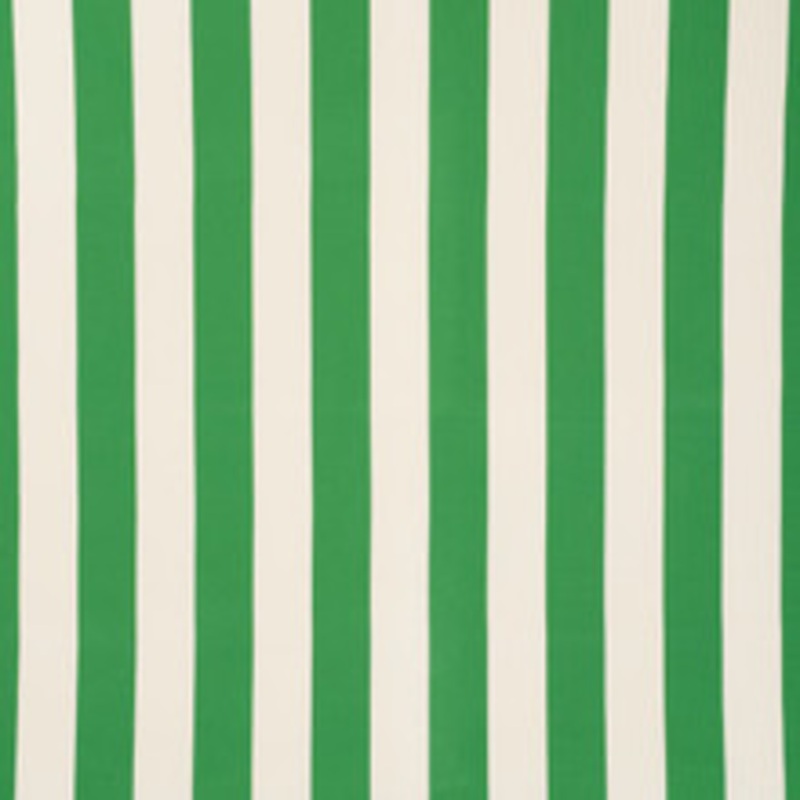Schumacher Fabric Cabana Stripe Green 71751