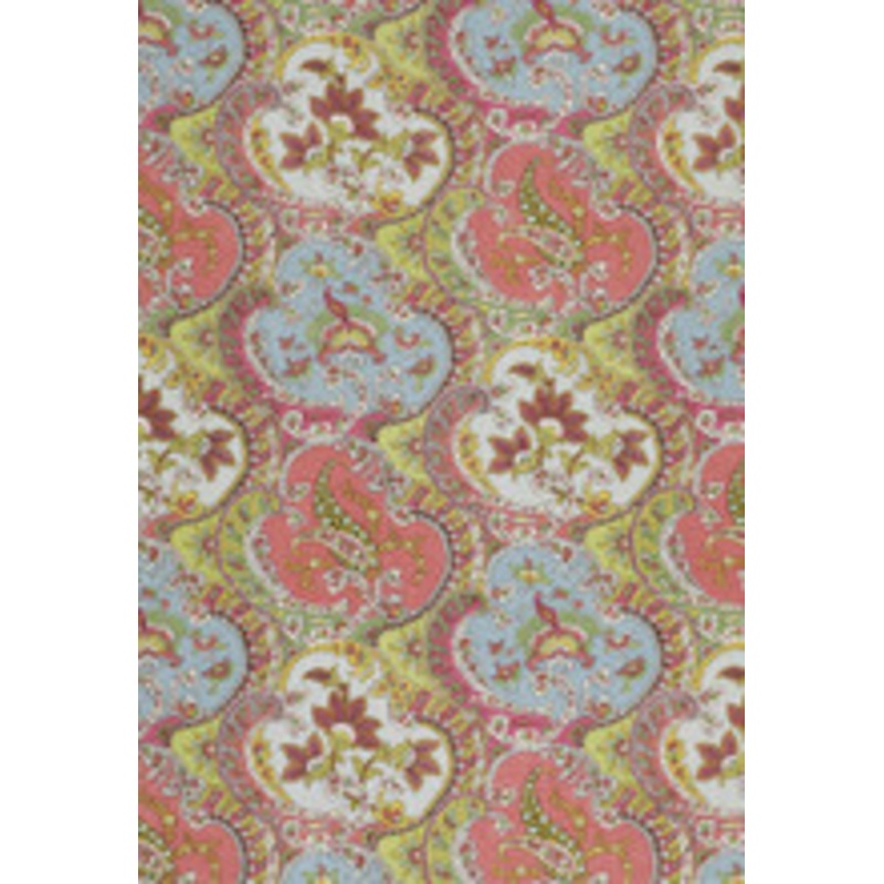Schumacher Fabric Pickfair Paisley Multi 175550