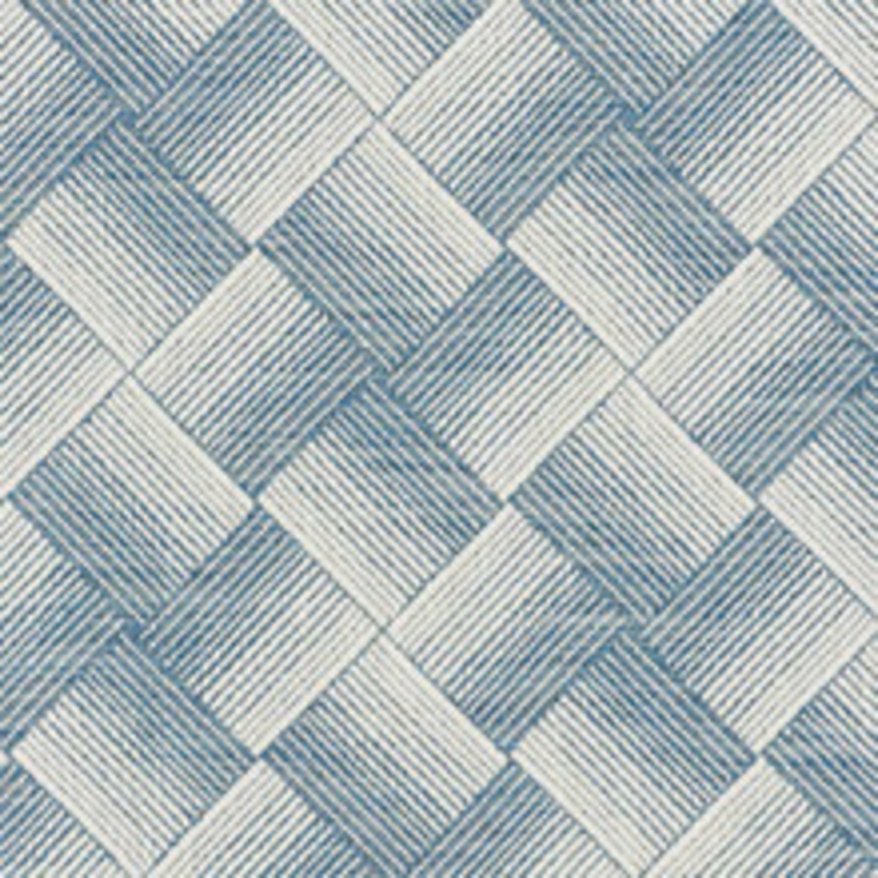 Schumacher Fabric Ashberg Blue 72142