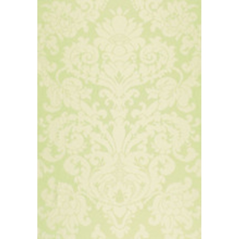 Schumacher Fabric Chateau Silk Damask Citron 68883