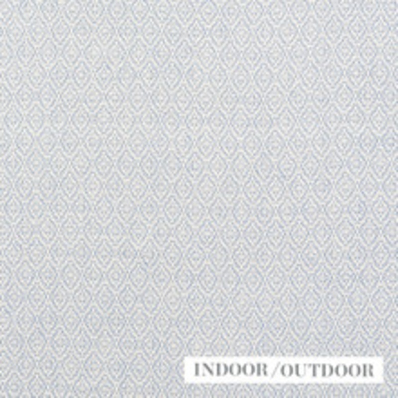 Schumacher Fabric Diamond Weave Chambray 73843