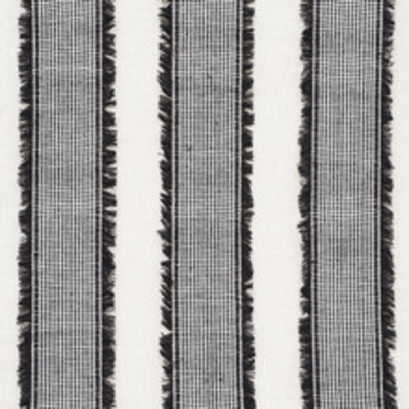 Schumacher Fabric Tulum Black 73591
