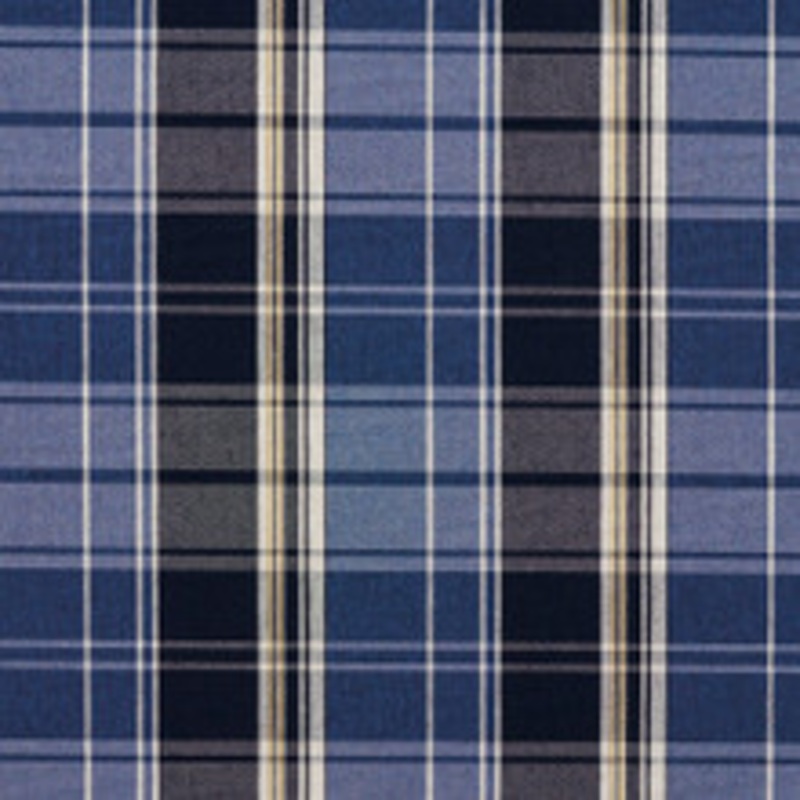 Charlotte Fabric 5809 Cobalt Plaid