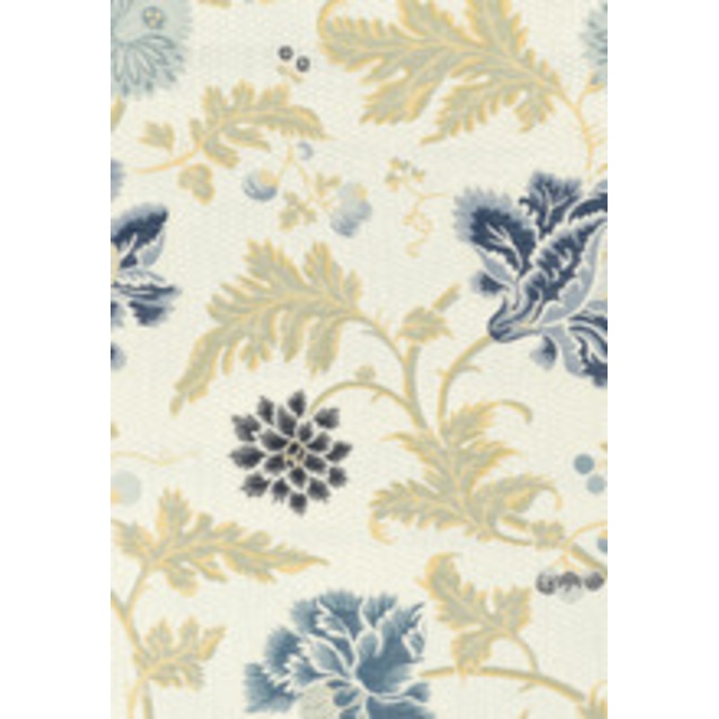Schumacher Fabric Lampasso Flori Delft 62193