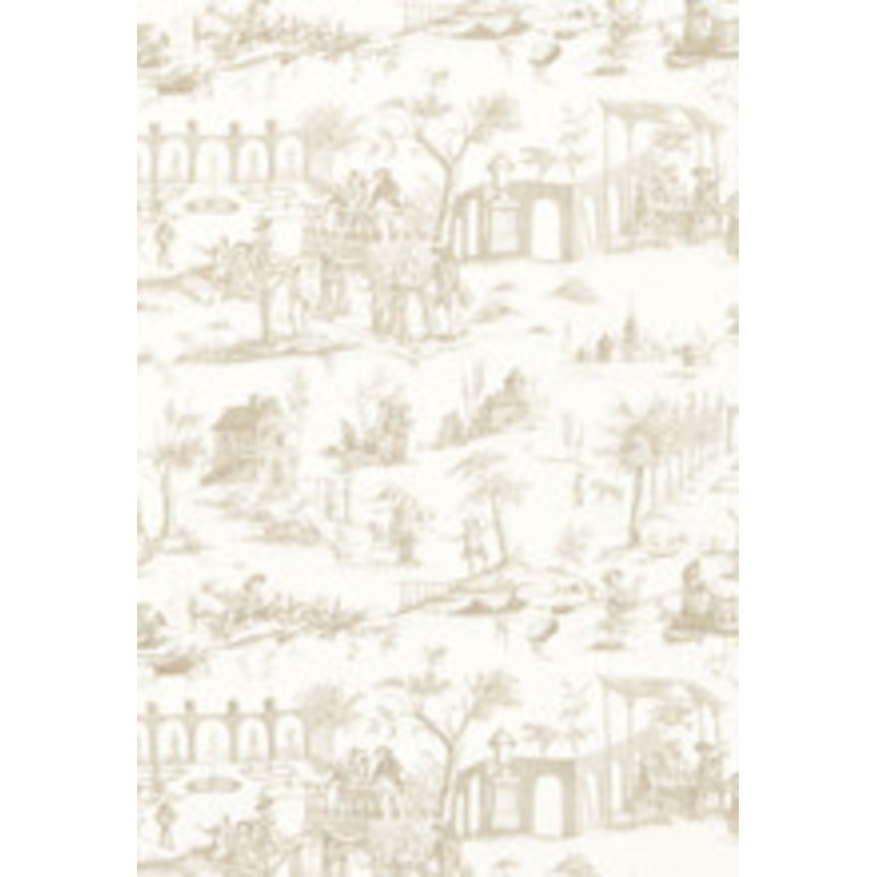 Schumacher Fabric Siena Toile Greige 175172