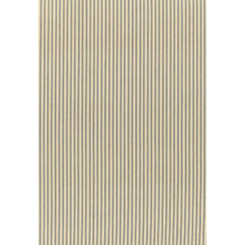 Schumacher Fabric Wellfleet Ticking Chambray 60073
