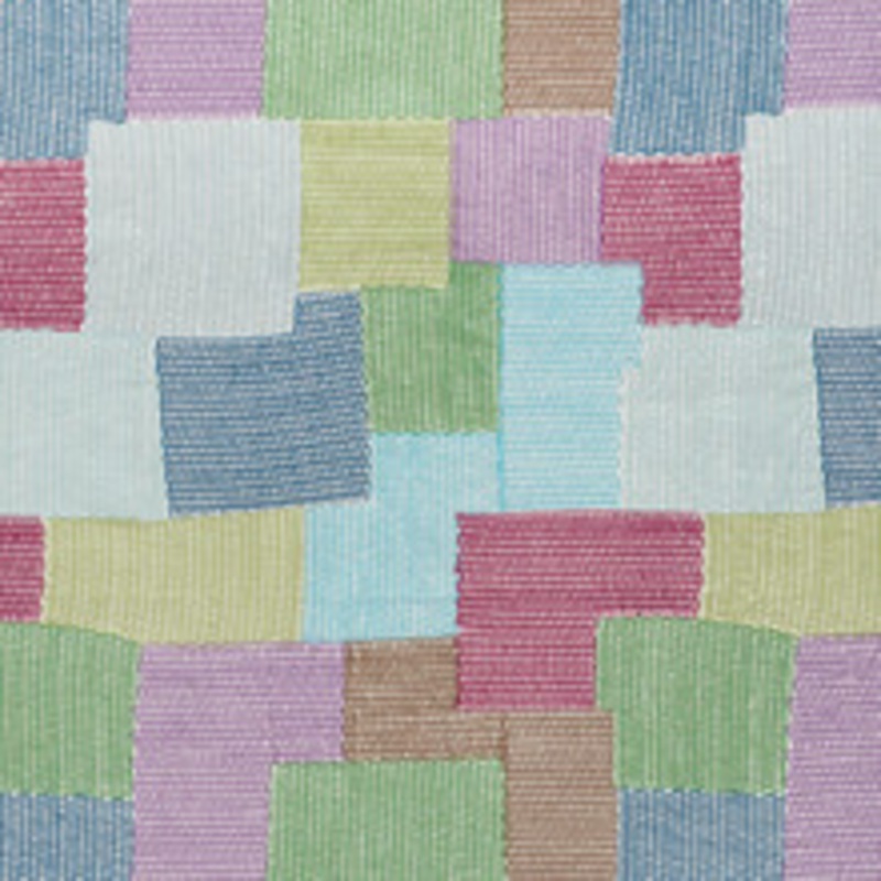 Schumacher Fabric Carnaby Blue & Green 76180