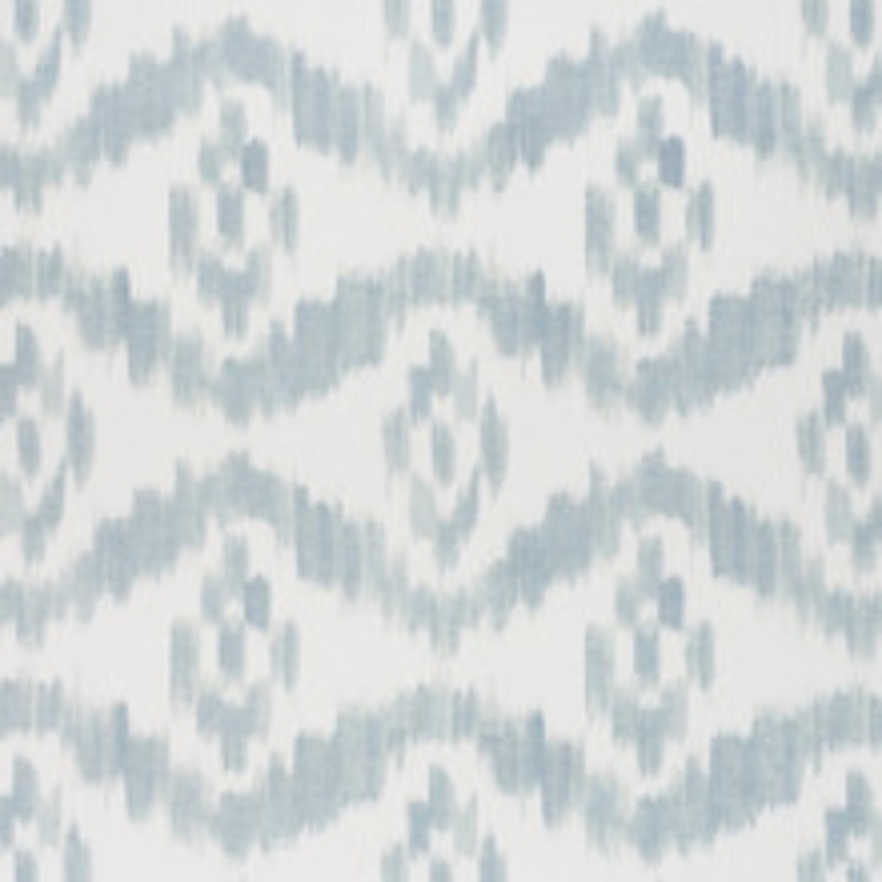 Schumacher Fabric Madaket Ikat Sky 177821