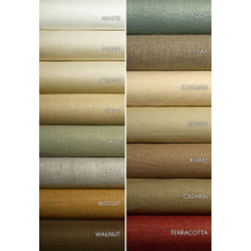 Schumacher Fabric Middleton Linen Straw 93218