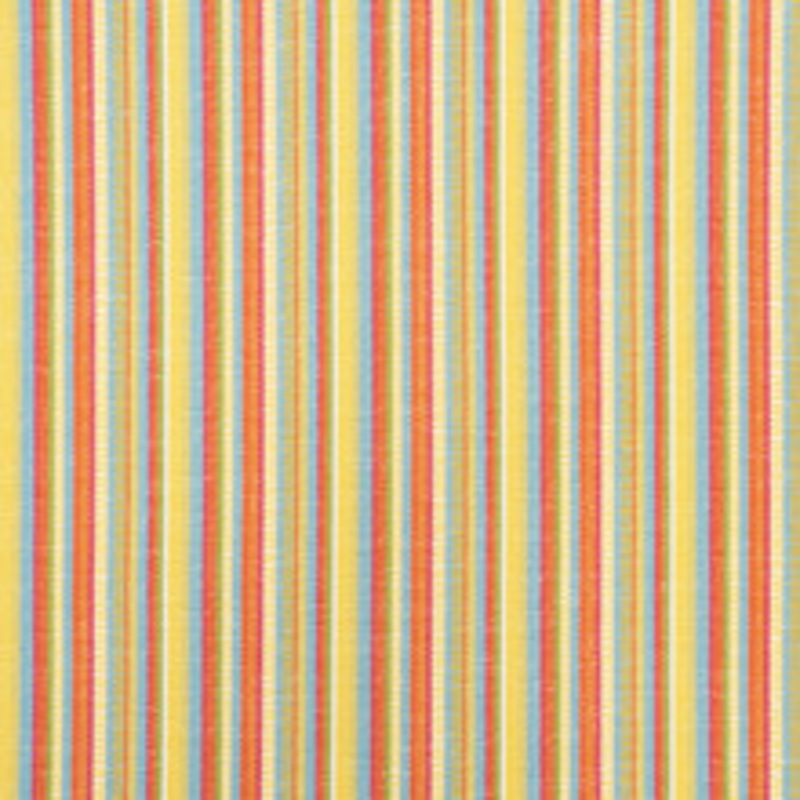 Schumacher Fabric Primavera Stripe Marigold 73110