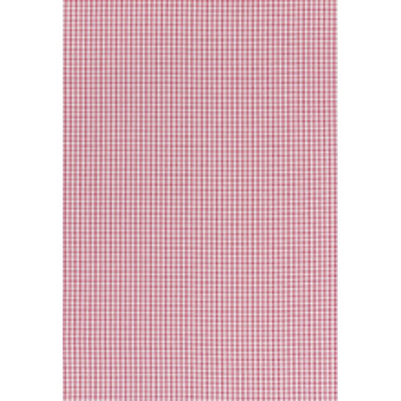 Schumacher Fabric Aruba Check Azalea 68044