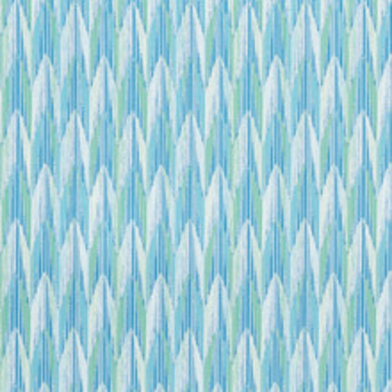 Schumacher Fabric Verdant Aqua & Leaf 75910