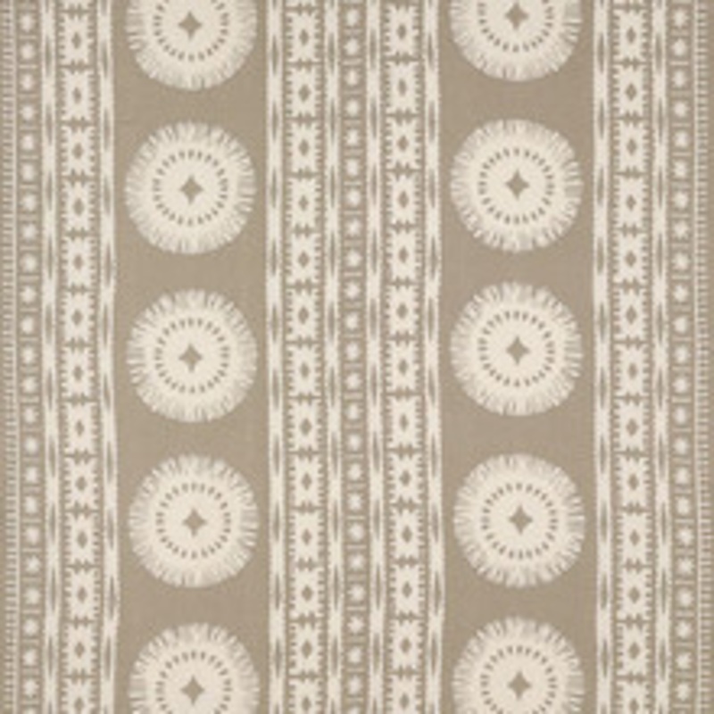 Schumacher Fabric Bora Bora Print Sea Oyster 175842