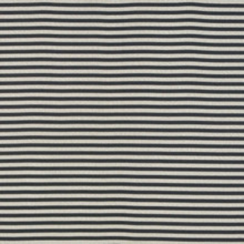 Schumacher Fabric Geoffrey Metallic Stripe Smoke 69241