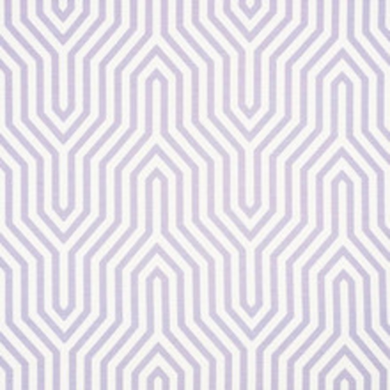 Schumacher Fabric Vanderbilt Print Lavender 177272
