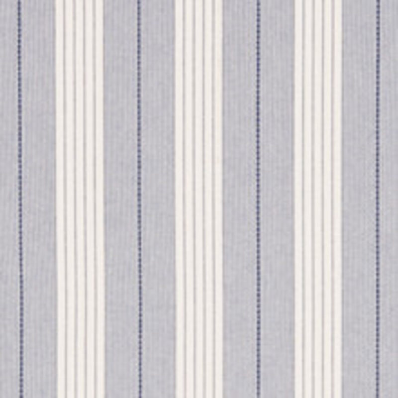 Schumacher Fabric Audrey Stripe Navy 71370
