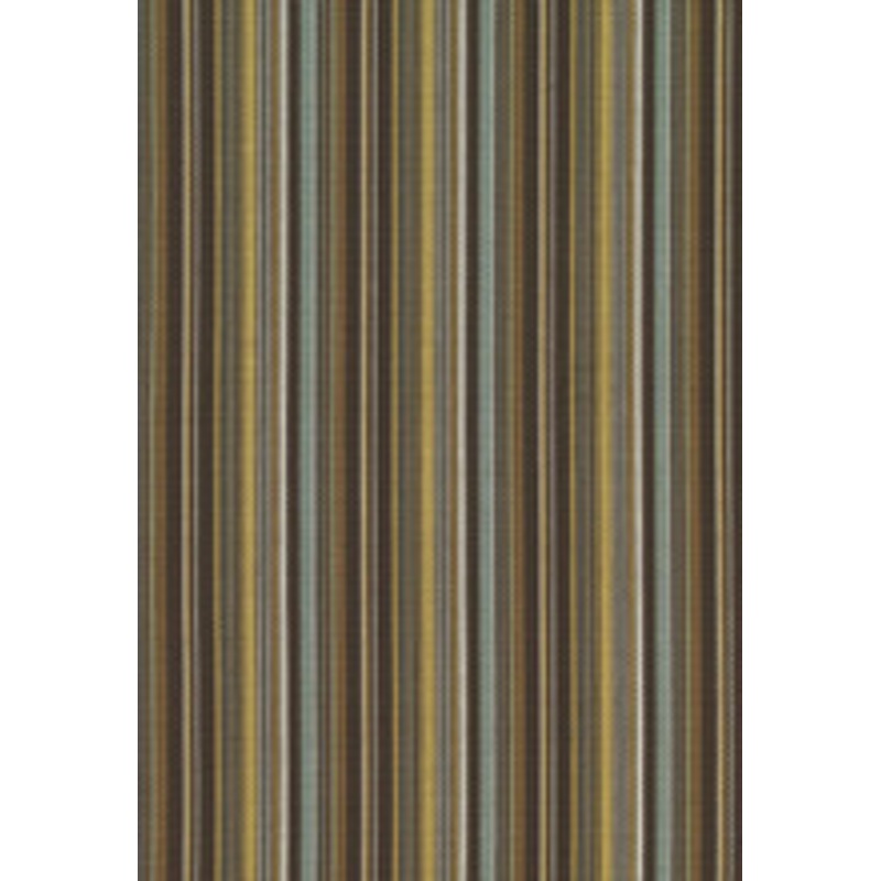 Schumacher Fabric Malibu Stripe Chocolate 63454