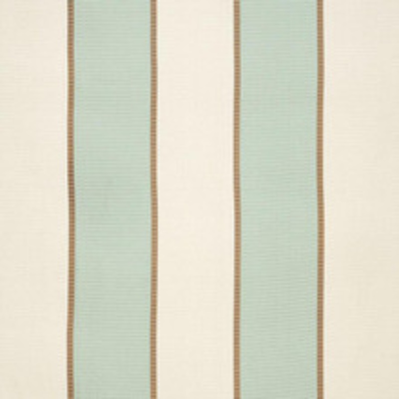 Schumacher Fabric Montebello Stripe Aqua 64783