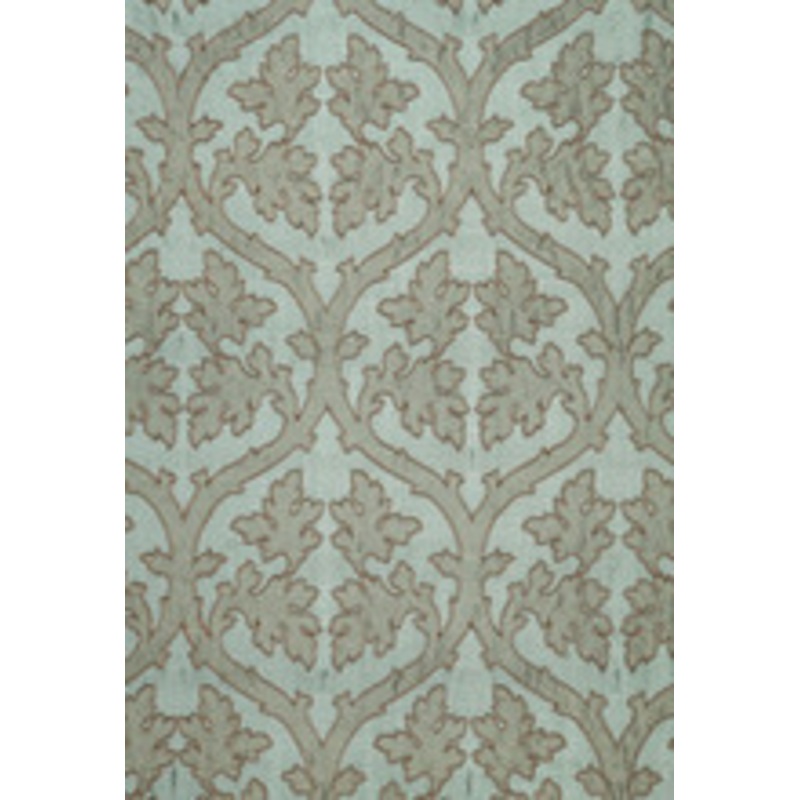 Schumacher Fabric Ravenna Embroidery Mineral 64740