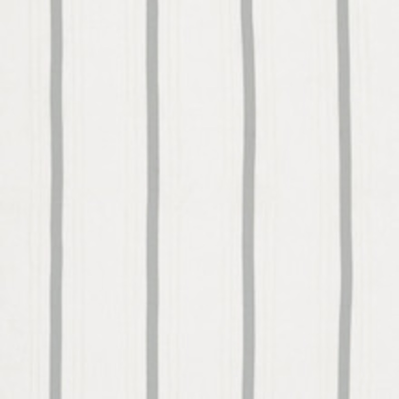 Schumacher Fabric Stripe Applique Sheer Grey 75761