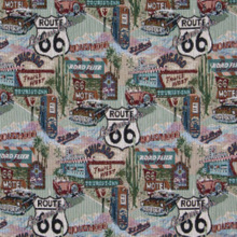 Charlotte Fabric 1011 Route 66