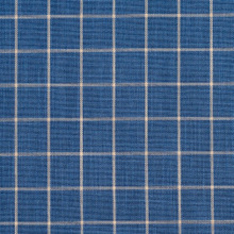Charlotte Fabric D123 Wedgewood Checkerboard