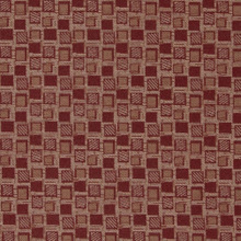 Charlotte Fabric D928 Squares/Spice