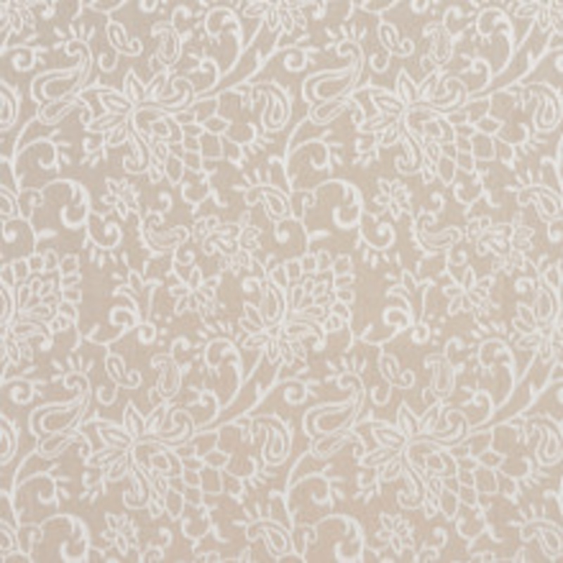 Charlotte Fabric 2605 Linen/Garden