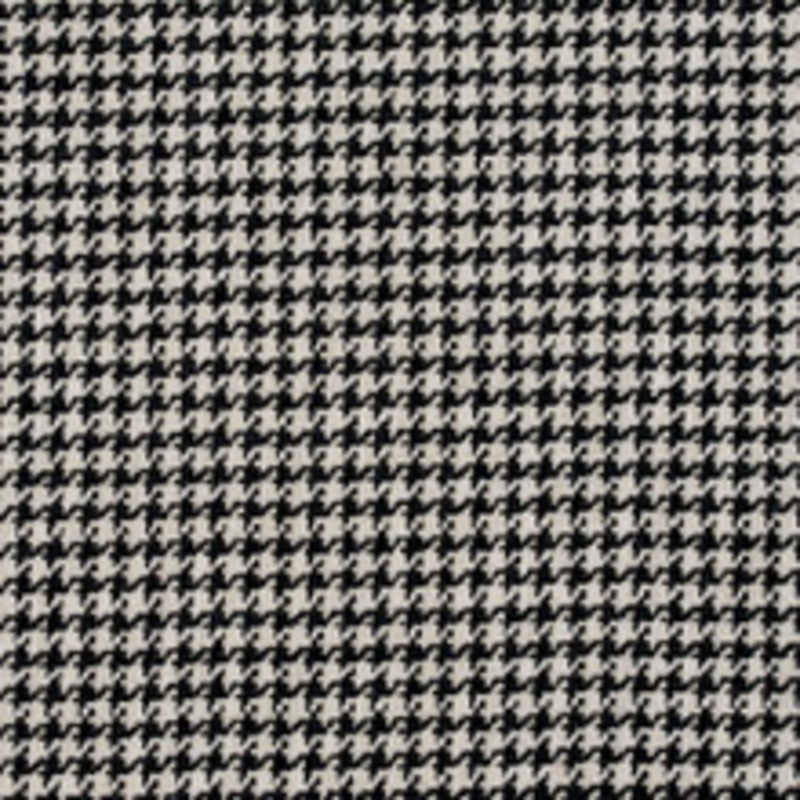 Charlotte Fabric 5854 Onyx Houndstooth