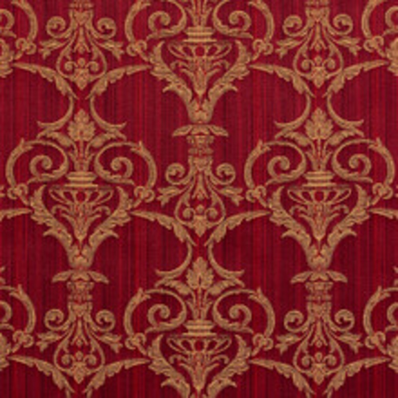 Charlotte Fabric D307 Ruby Victorian