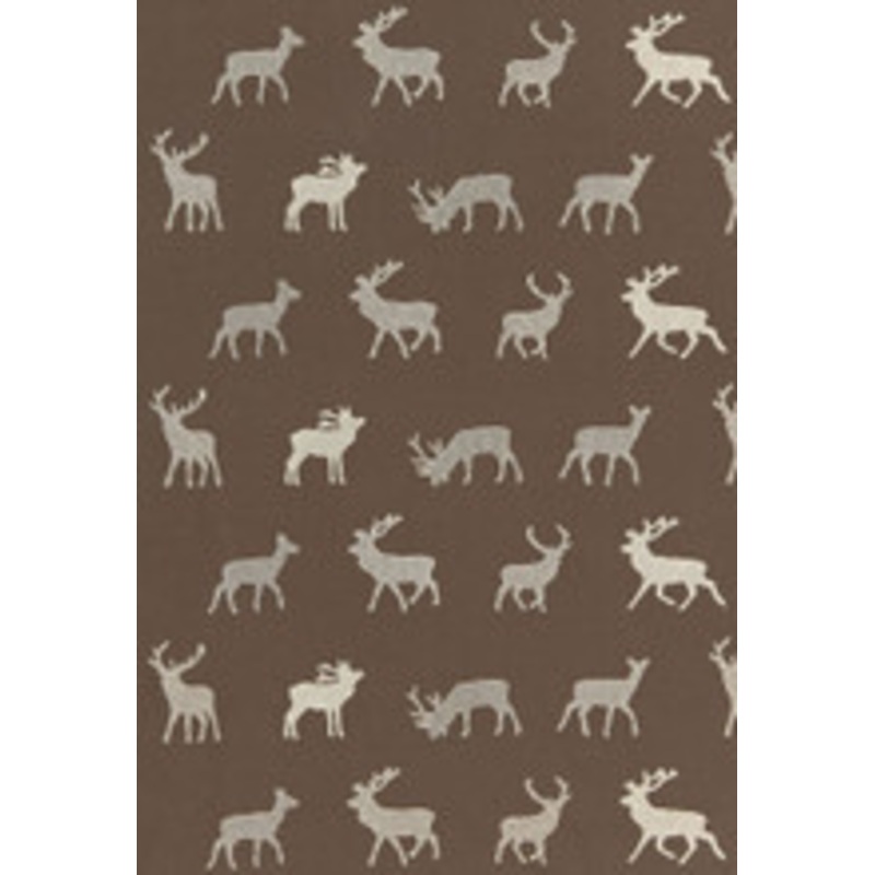 Schumacher Fabric Caribou Embroidery Java 67161