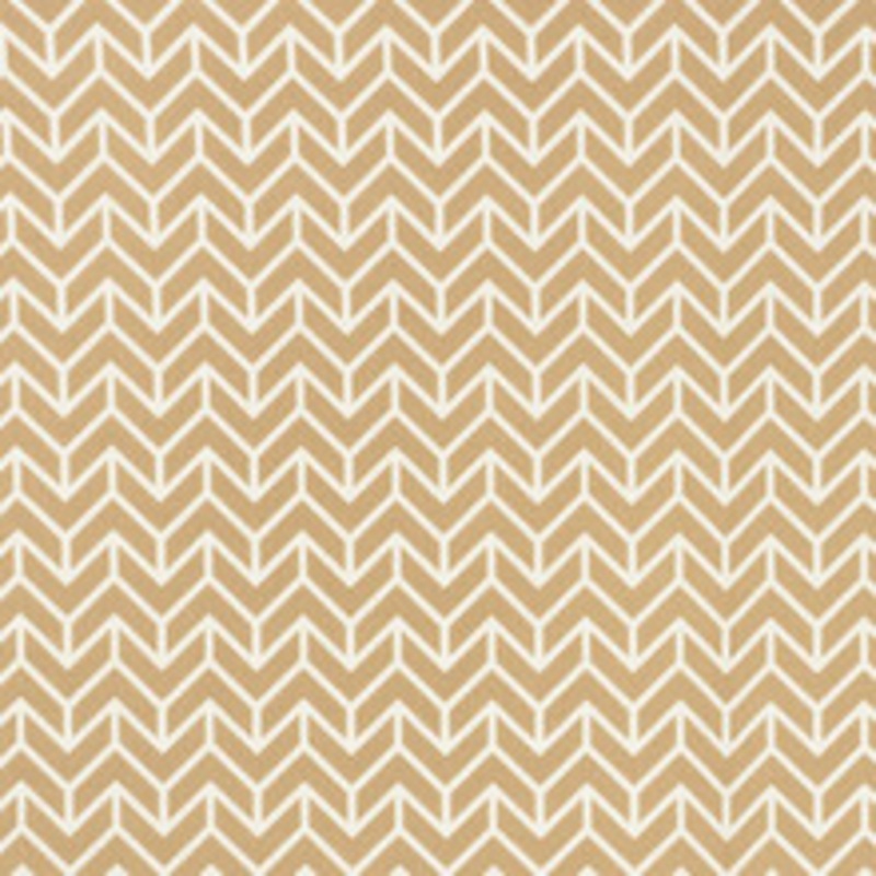 Schumacher Fabric Chevron Sand 176690