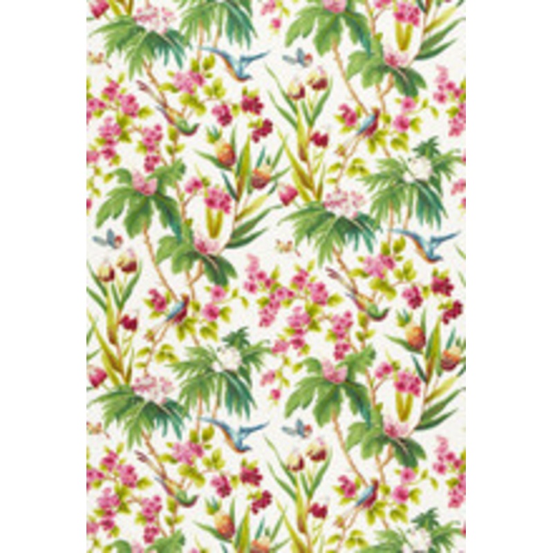 Schumacher Fabric Seychelles Ivory 175701
