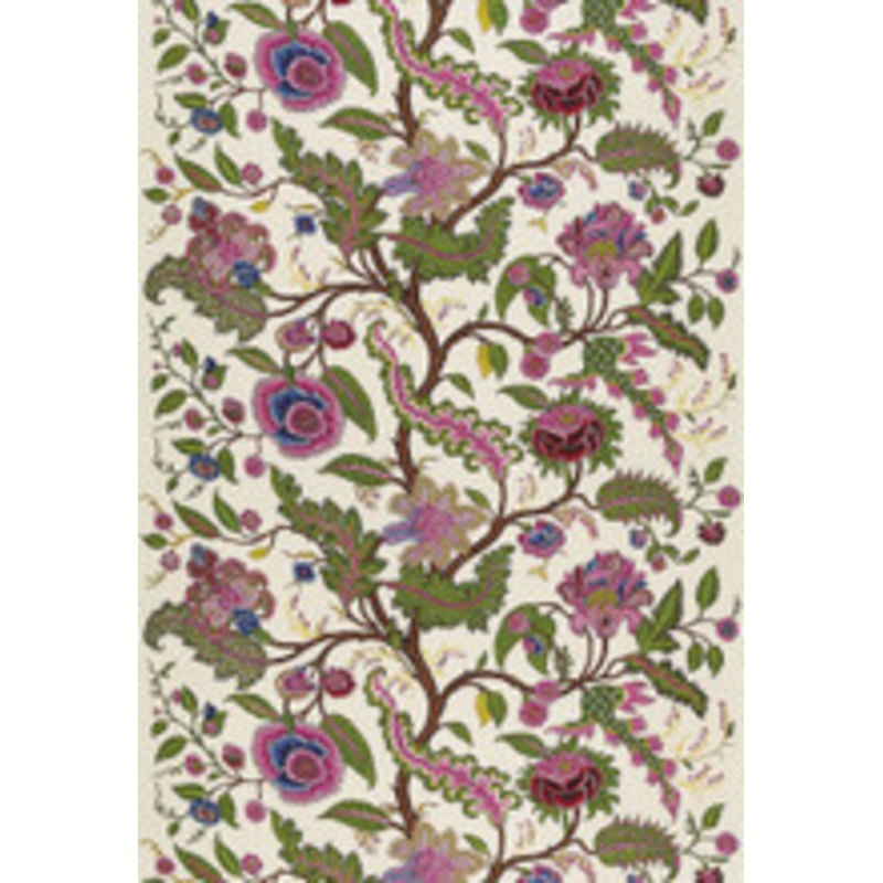 Schumacher Fabric Sinhala Linen Print Jewel 174814