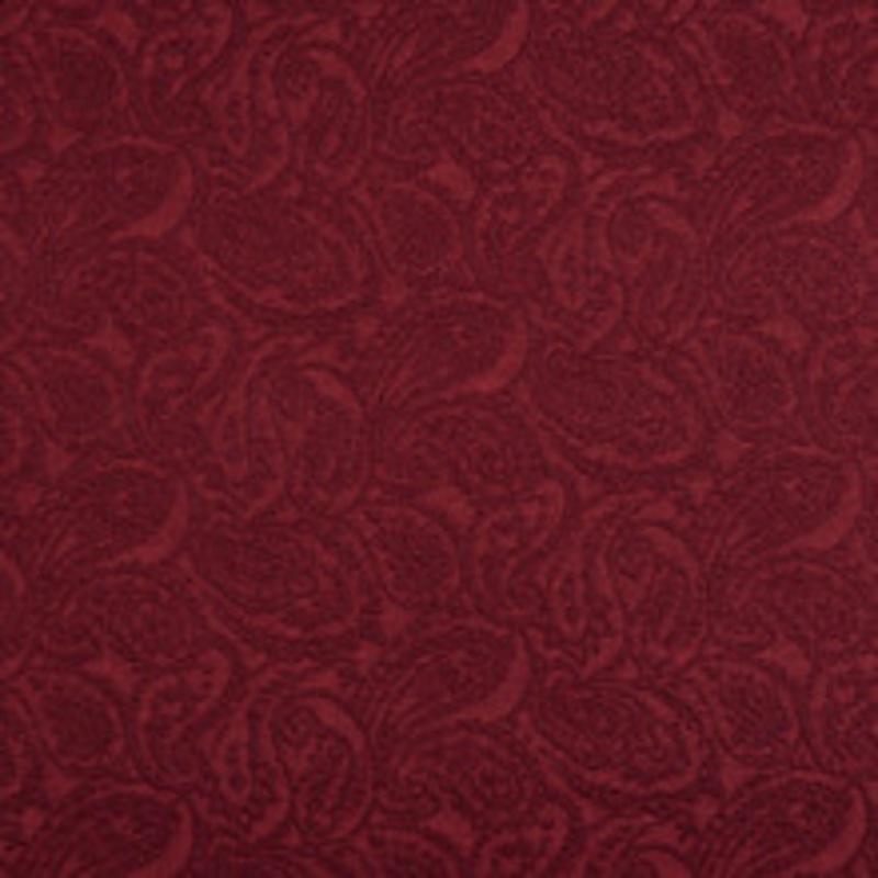 Charlotte Fabric 5572 Wine/Paisley