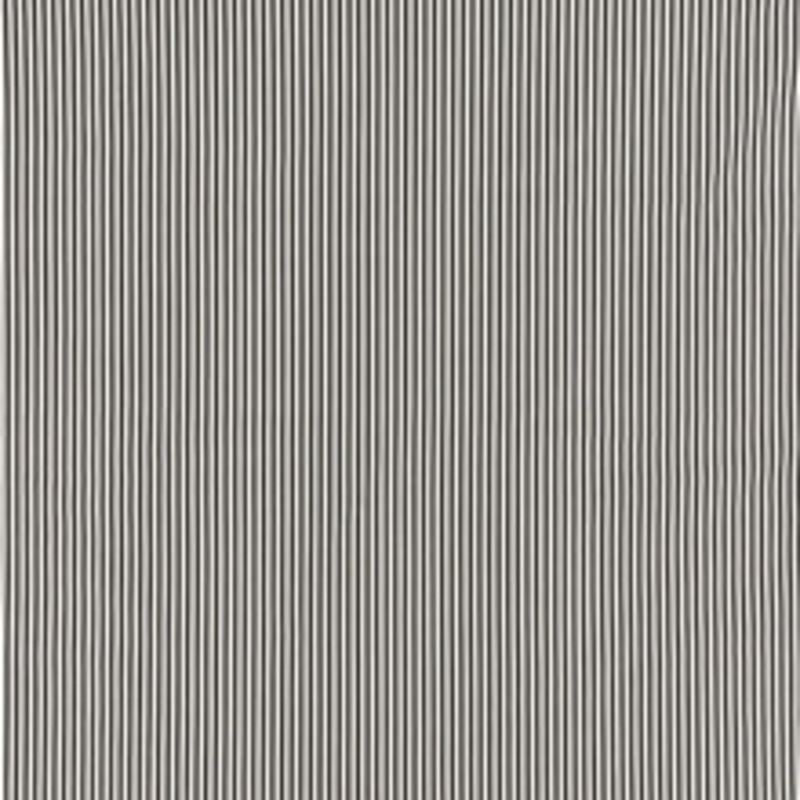 Schumacher Fabric Brigitte Stripe Black 71340