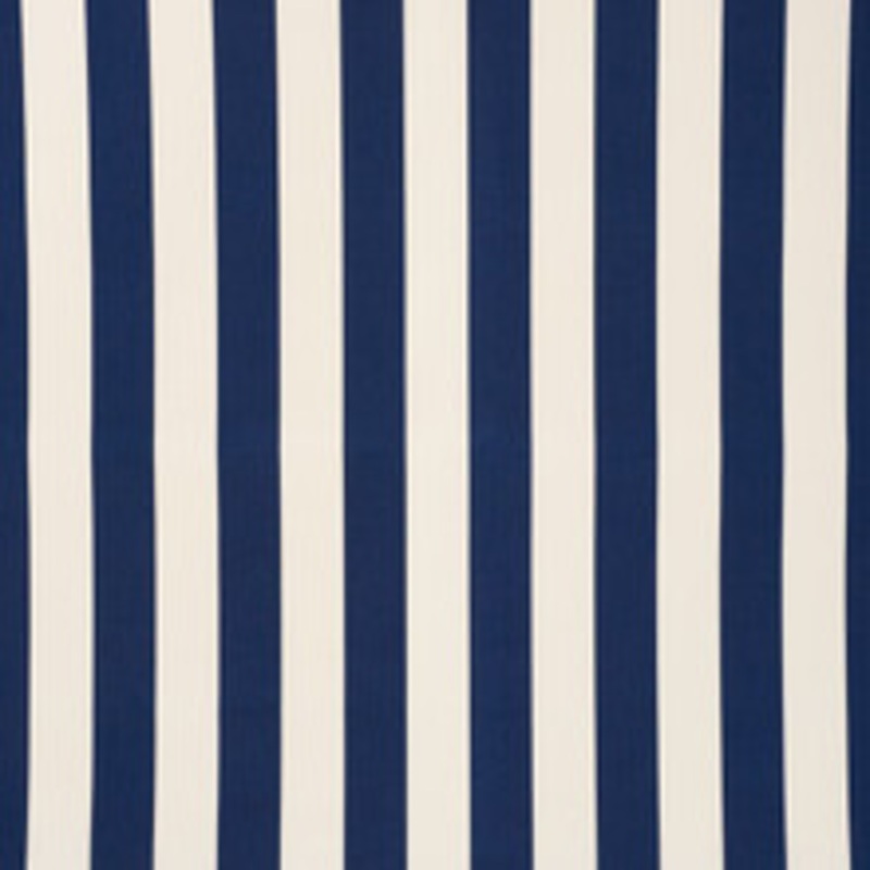Schumacher Fabric Cabana Stripe Navy 71755