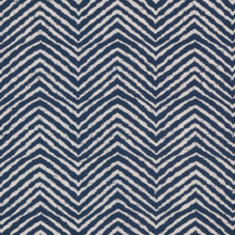 Schumacher Fabric Moka Indigo 176331